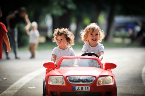 Elbil för barn - verkliga bilmodeller