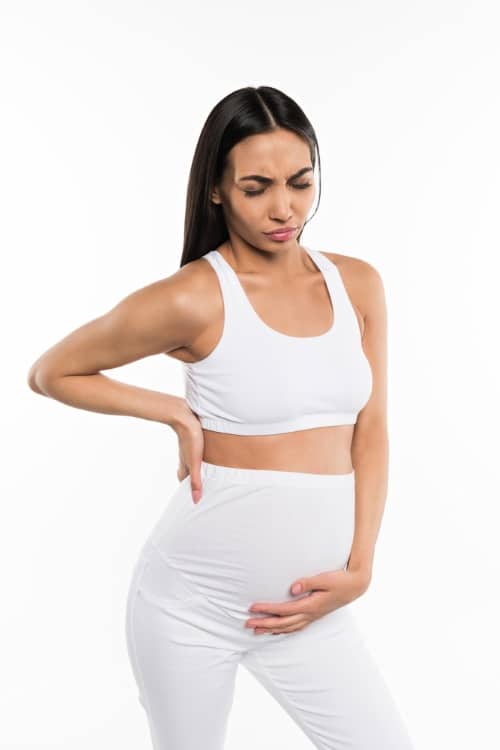 Vad lindrar smärtan under graviditeten