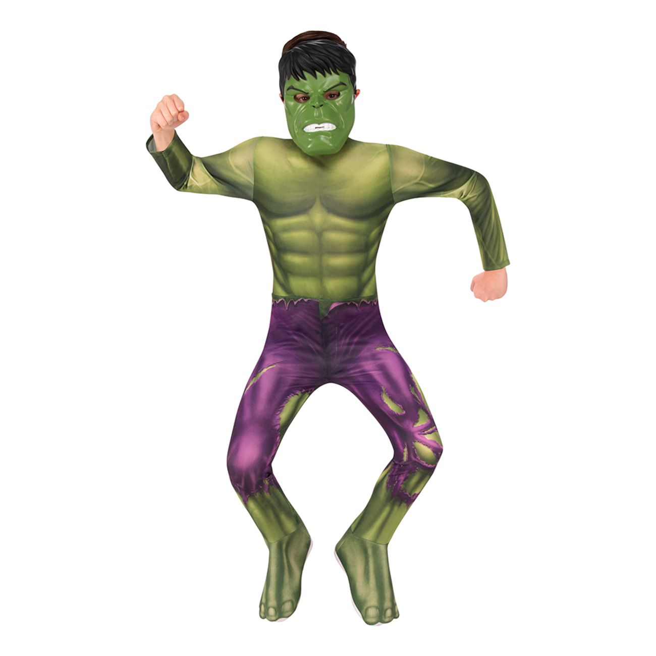 Marvel Hulken Deluxe Barn Maskeraddräkt