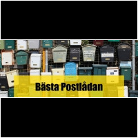 Postlåda med motiv